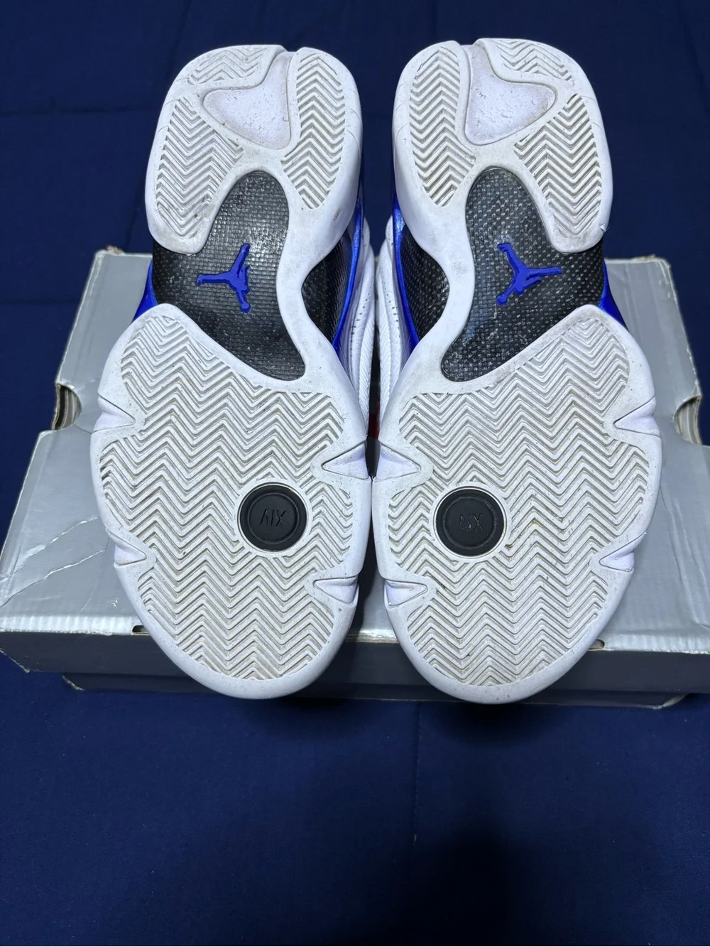 Jordan 14 Retro Hyper Royal 2020 Size 8